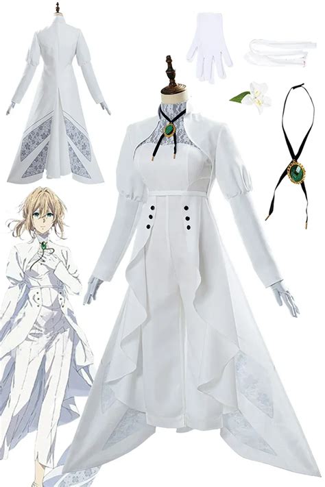 Violet Evergarden Cosplay Traje Adulto Mulheres Saia Para Festa